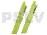 LX61154  Lynx Heli MCPX BL Plastic Main Blade 115mm Yellow Neon  